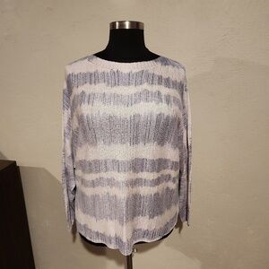 Davi & Dani Sweater 3XL Pewter Blue